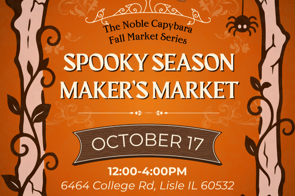 Spooky Season Maker's Market flyer