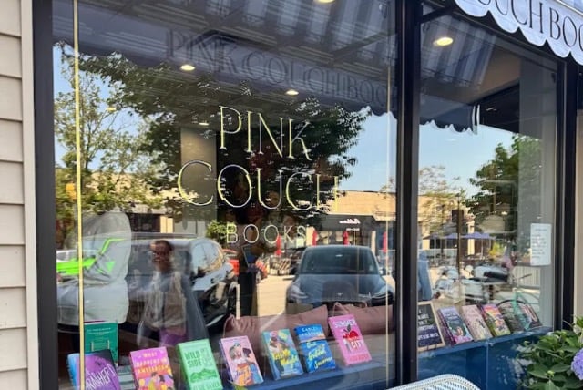 Exterior photo of the bookstore