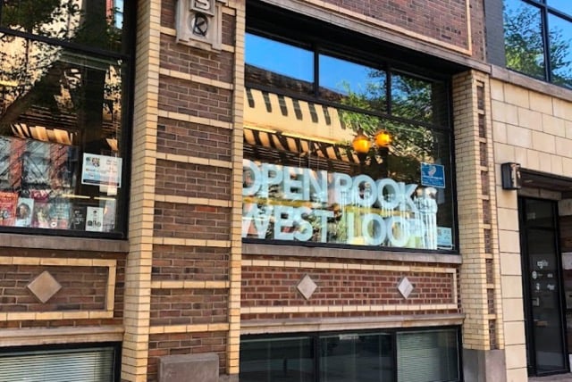 Exterior photo of the bookstore