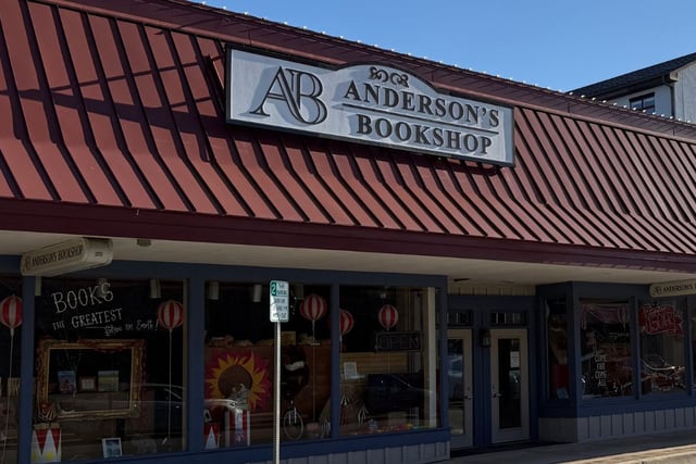 Exterior photo of the bookstore