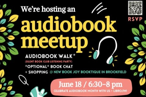 SPECIAL* FREE SILENT BOOK CLUB / AUDIOBOOK WALK LISTENING PARTY EXPERIENCE