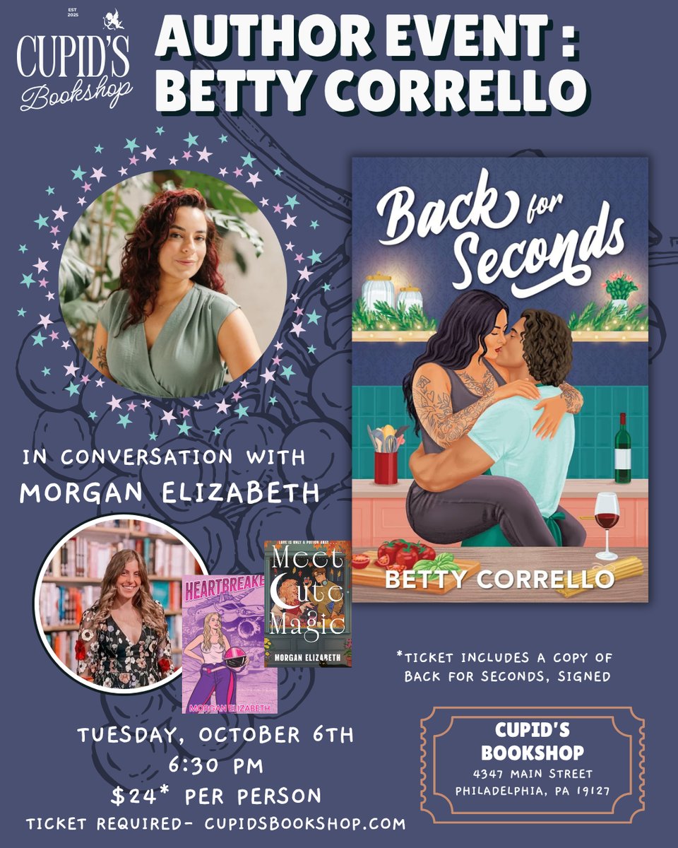 event flyer for back for seconds