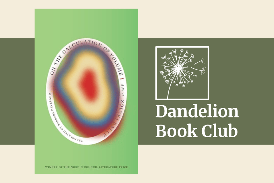 On the Calculation of Volume - Dandelion Book Club