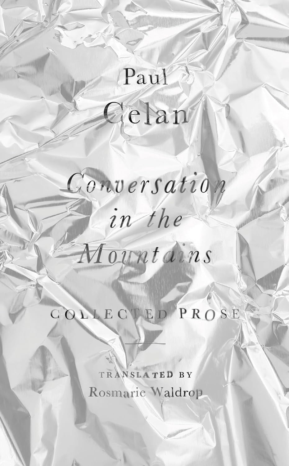 cover of paul celan book
