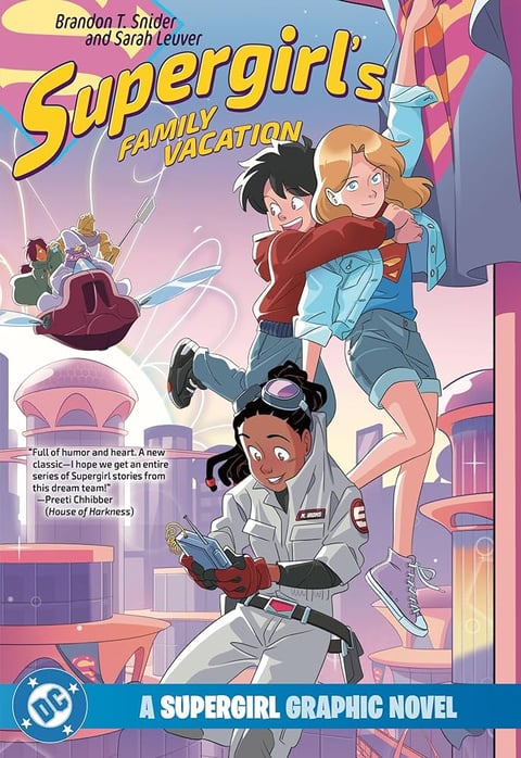 supergirl family vacation image