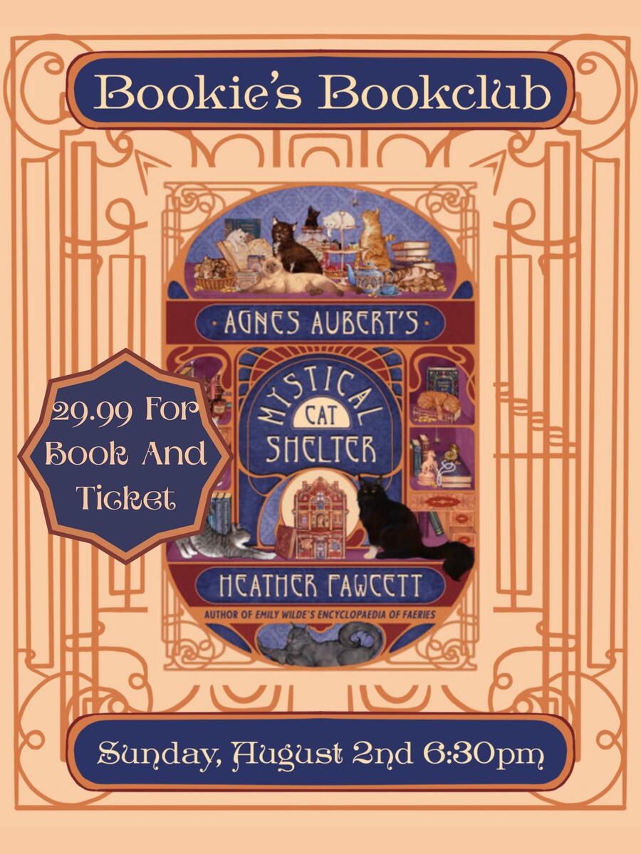 Book cover: Agnes Aubert's Mystical Cat Shelter by Heather Fawcett