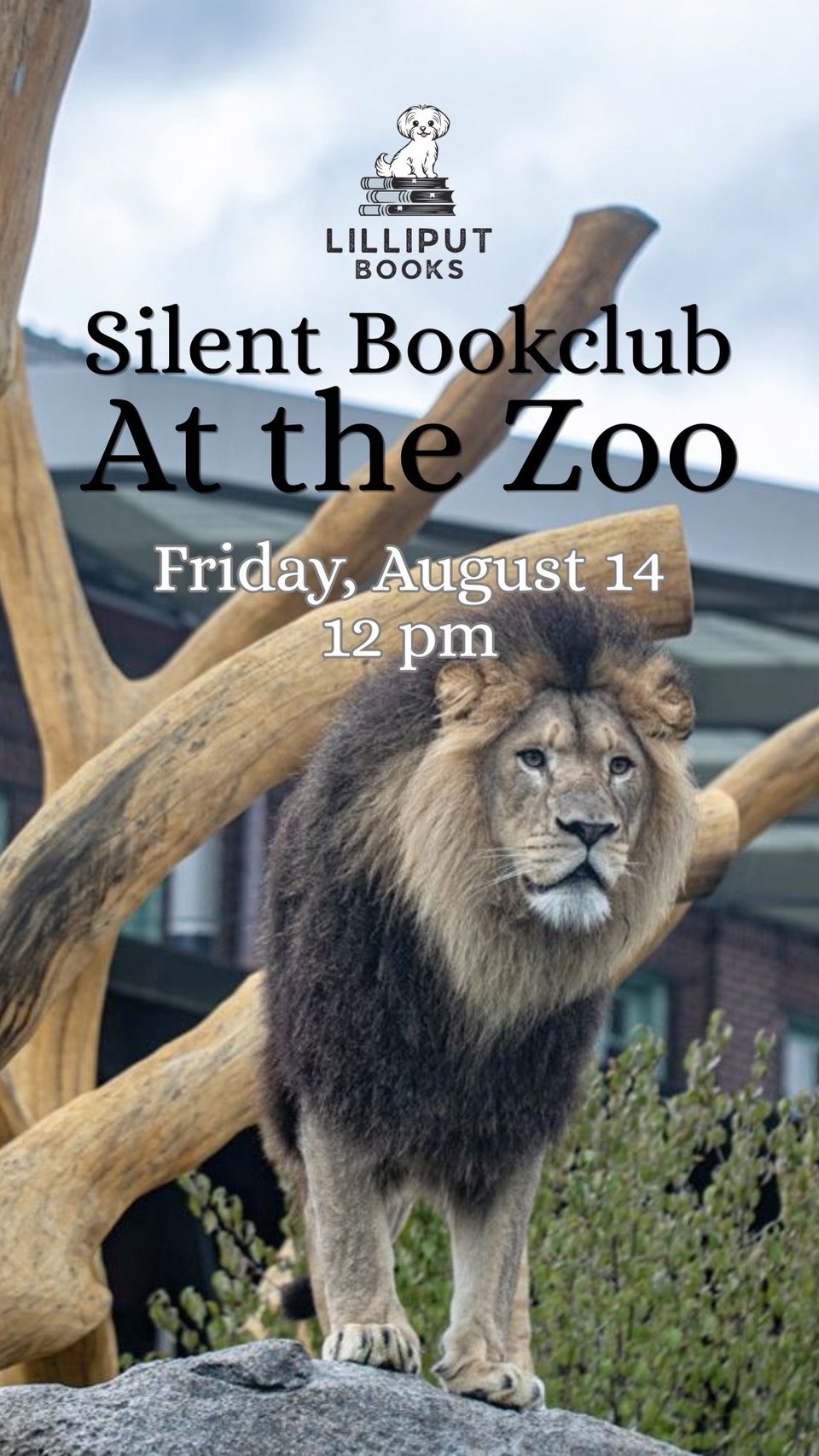 Silent Bookclub at the Zoo with Lilliput Books