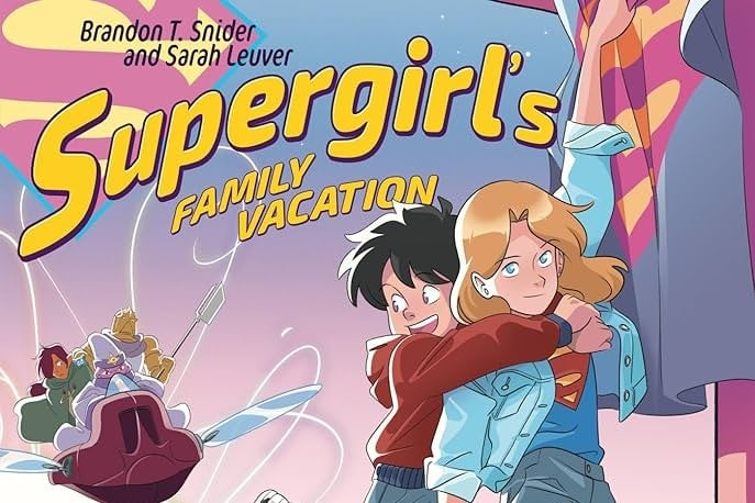 supergirl family vacation cover