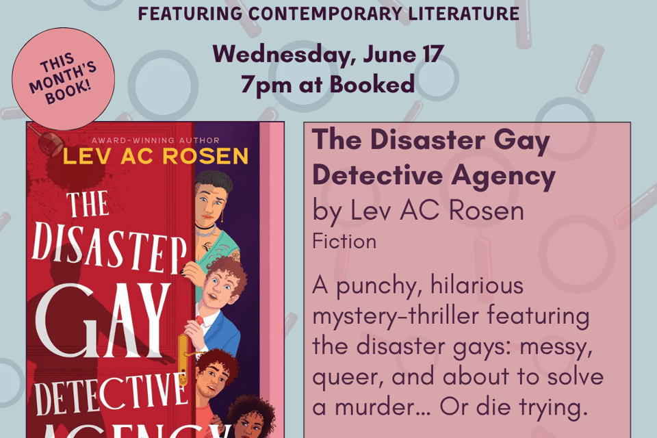 Booked Club for Grown-Ups: The Disaster Gay Detective Agency