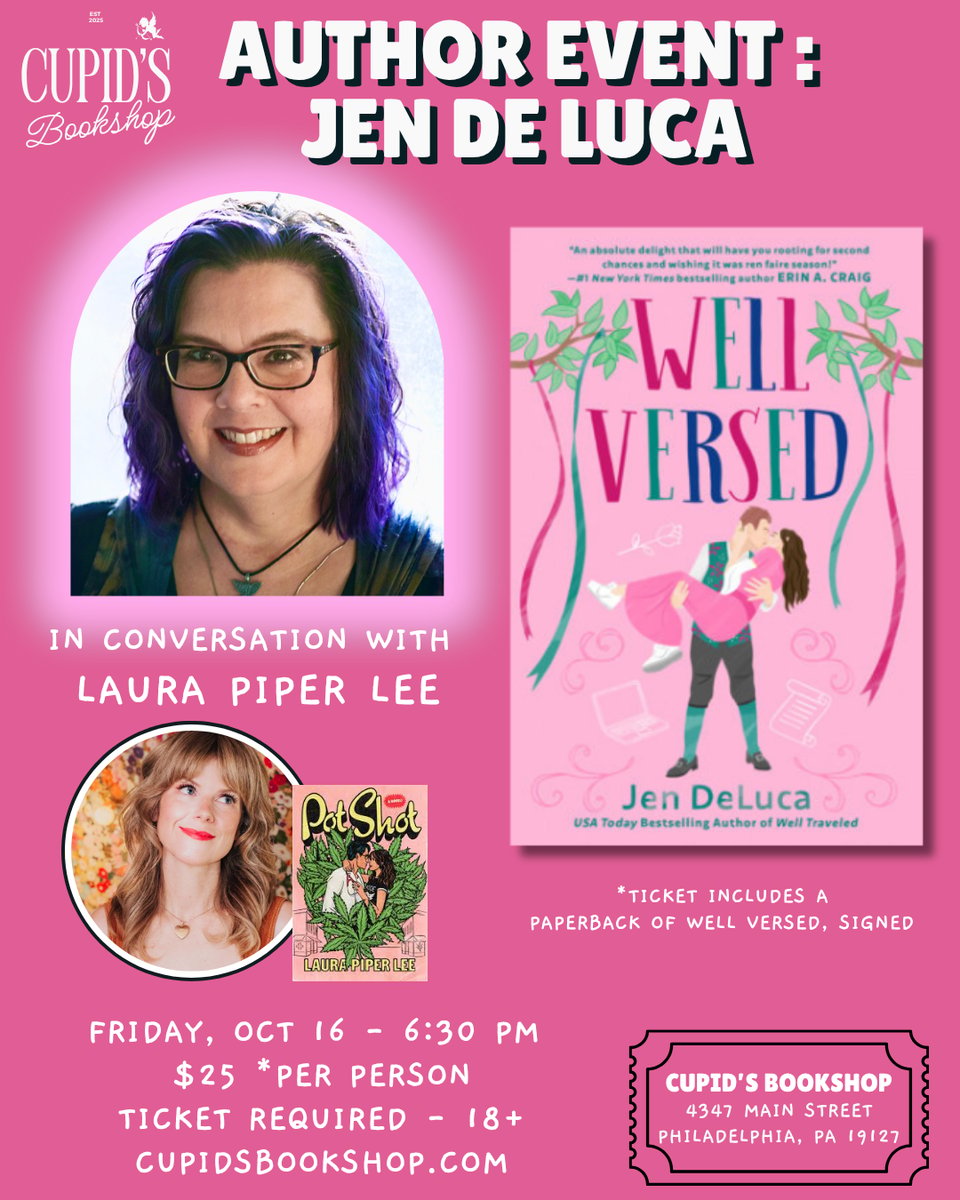 well versed event poster