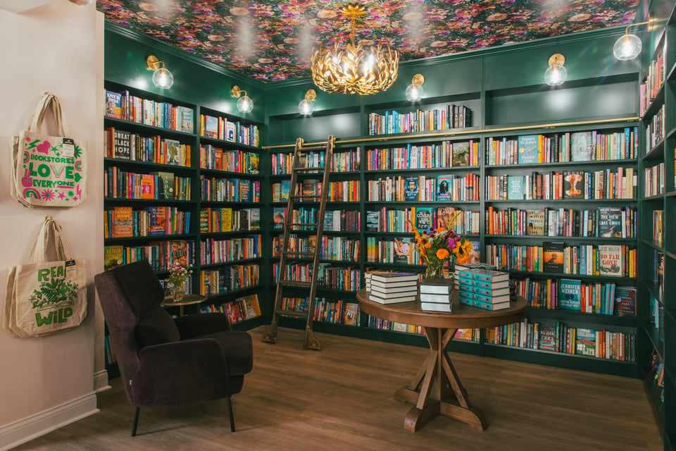 Matchmaker Bookshop interior library
