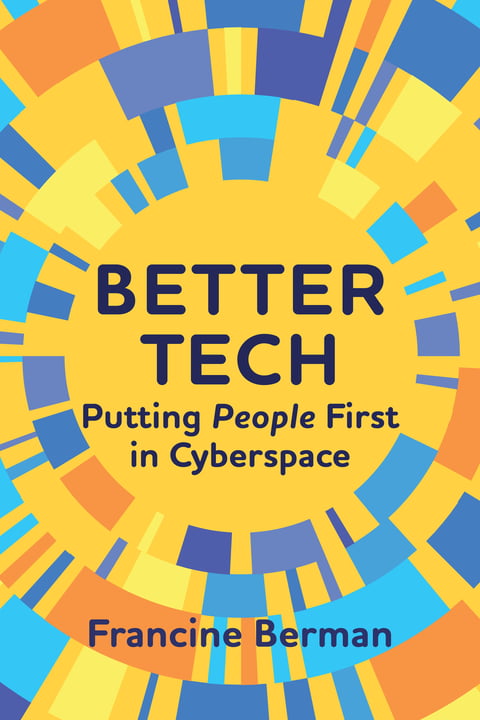 better tech graphic cover, multicolored