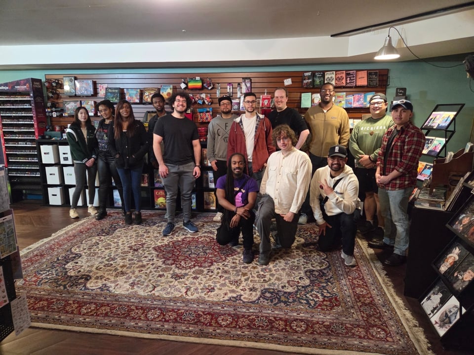 book club group photo