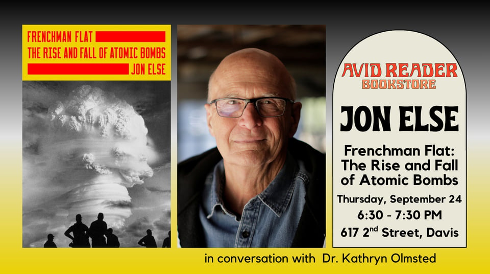 Author event at Avid Reader with Jon Else
