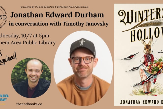 Jonathan's image and cover of book