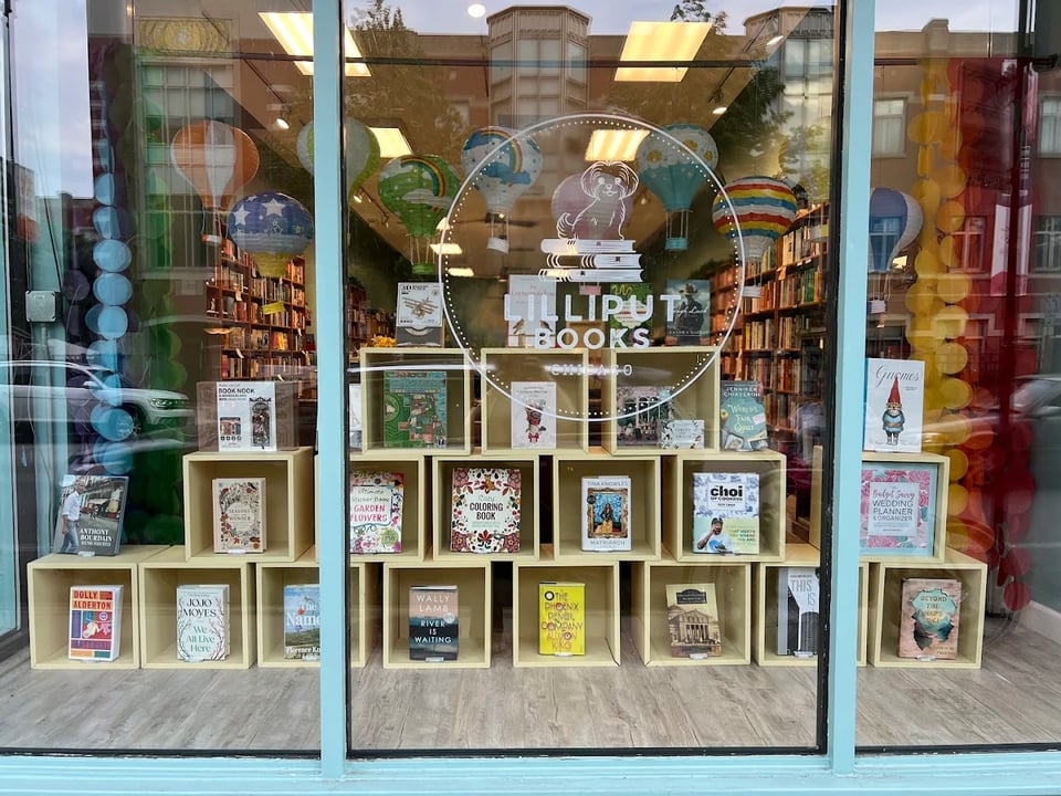 Storefront of Lilliput shop
