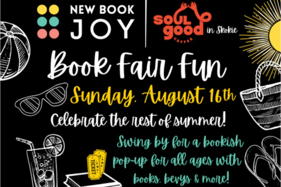 Graphic with Logos for New Book Joy and Soul Good Coffee