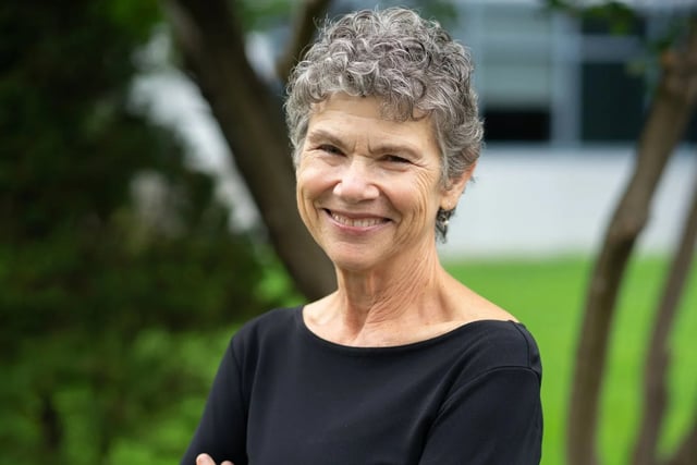 smiling white woman headshot