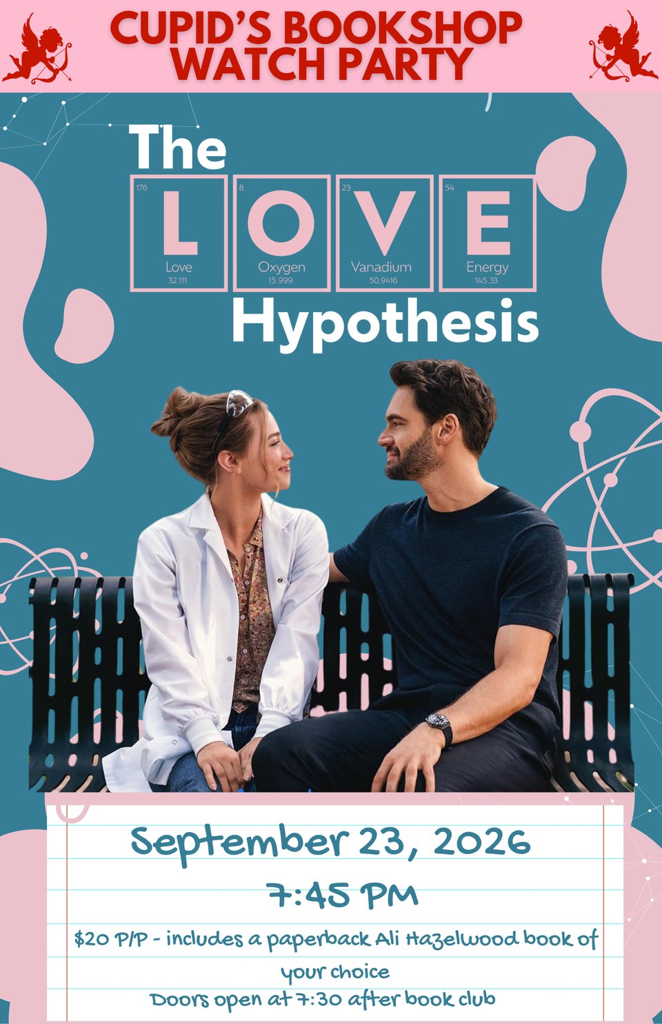 event poster with actors