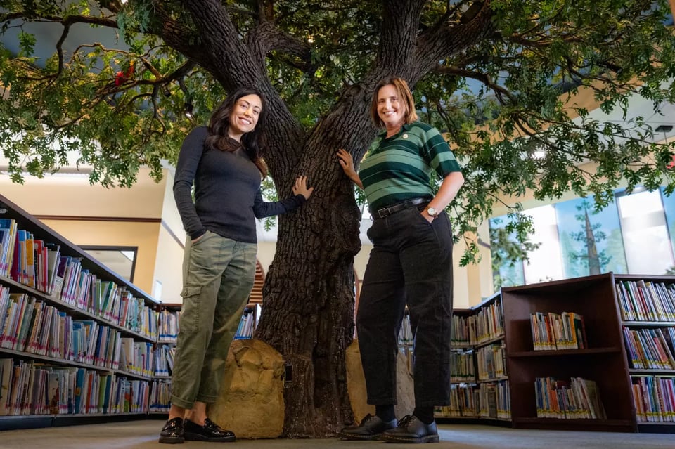 Authors Jennifer Jackson and Miry Whitehill‘s 2022 collaboration “Our World Is a Family” has found a massive new audience years after its initial release. (Jason Armond / Los Angeles Times) By Michelle Chihara