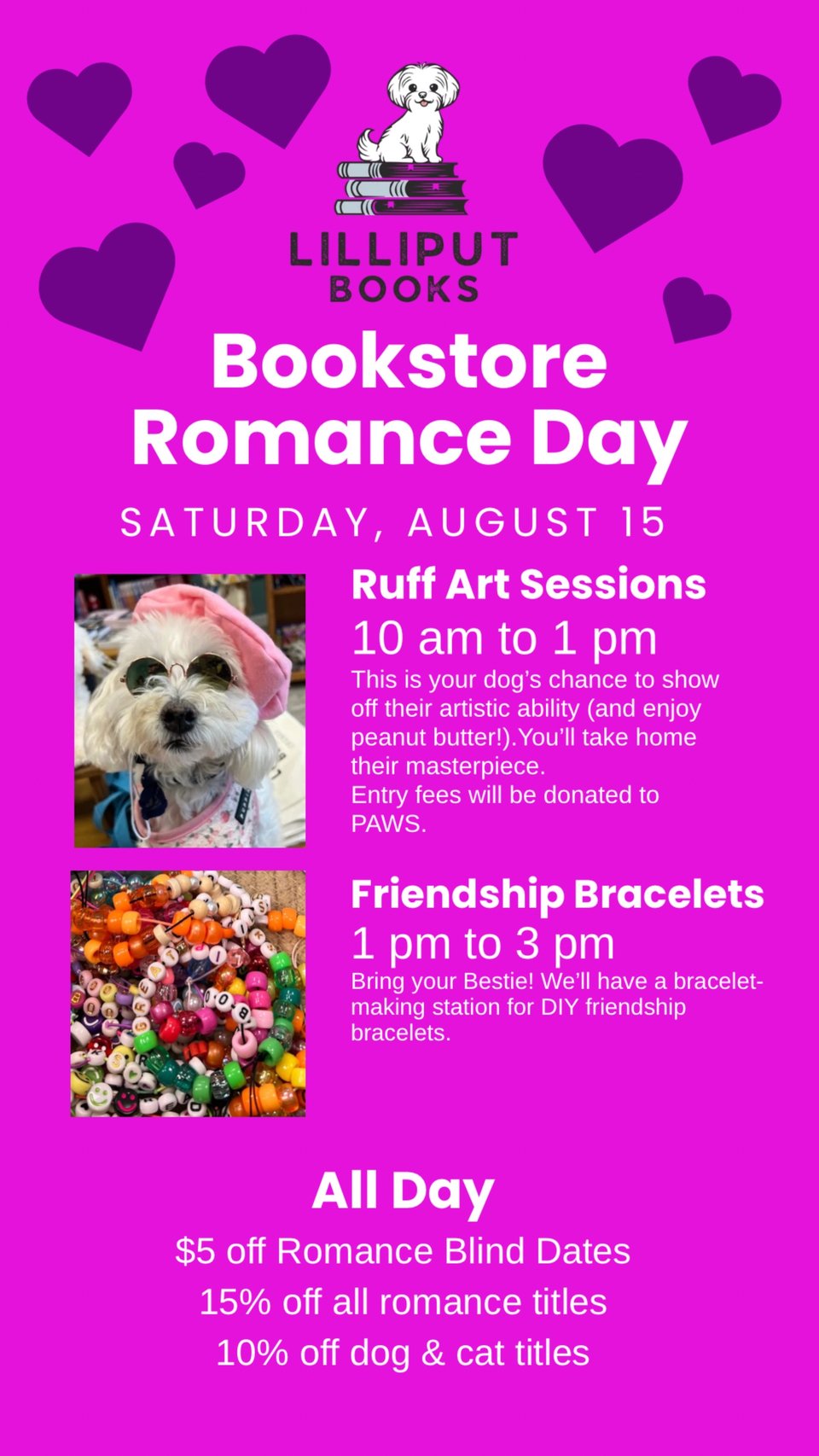 Bookstore Romance Day