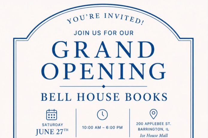 bell house books grand opening event