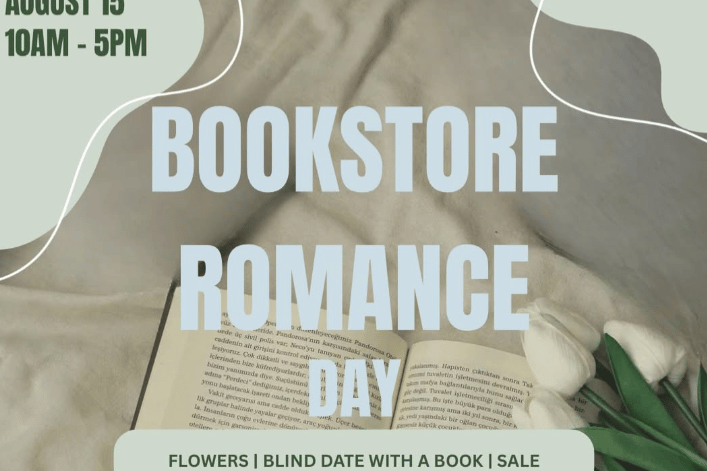 bookstore romance day event