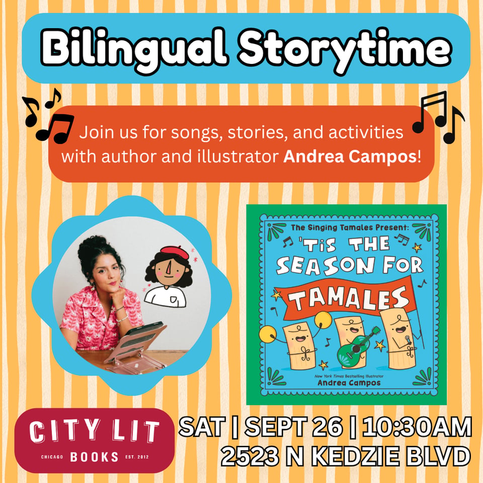 Bilingual Storytime with Andrea Campos!