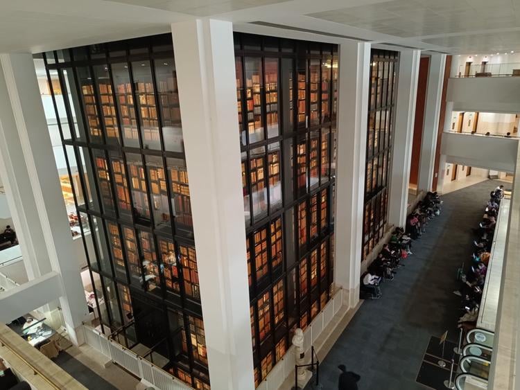 library interior
