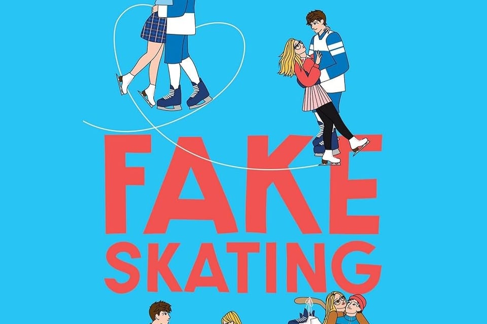 cover of fake skating by lynn painter