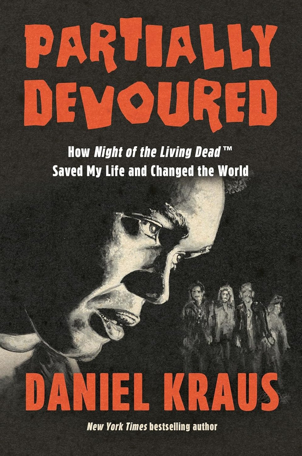 cover of partially devoured by Daniel Kraus