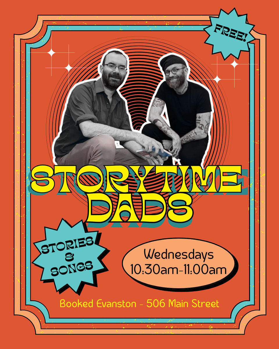 storytime dads every wednesday at 10:30am
