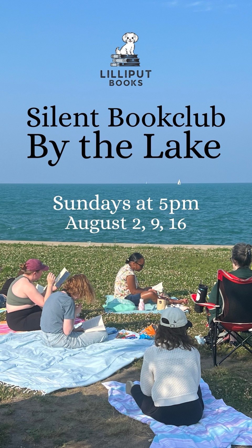 Lilliput Books Silent Bookclub by the Lake