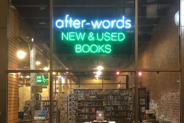 Exterior photo of the bookstore