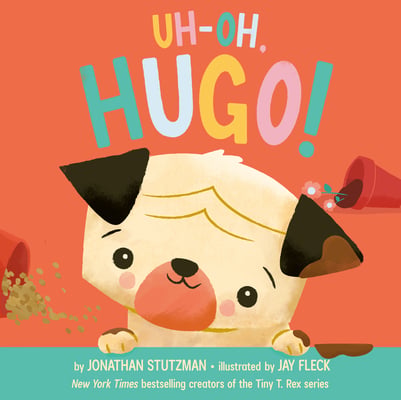 uh-oh, hugo book cover with puppy
