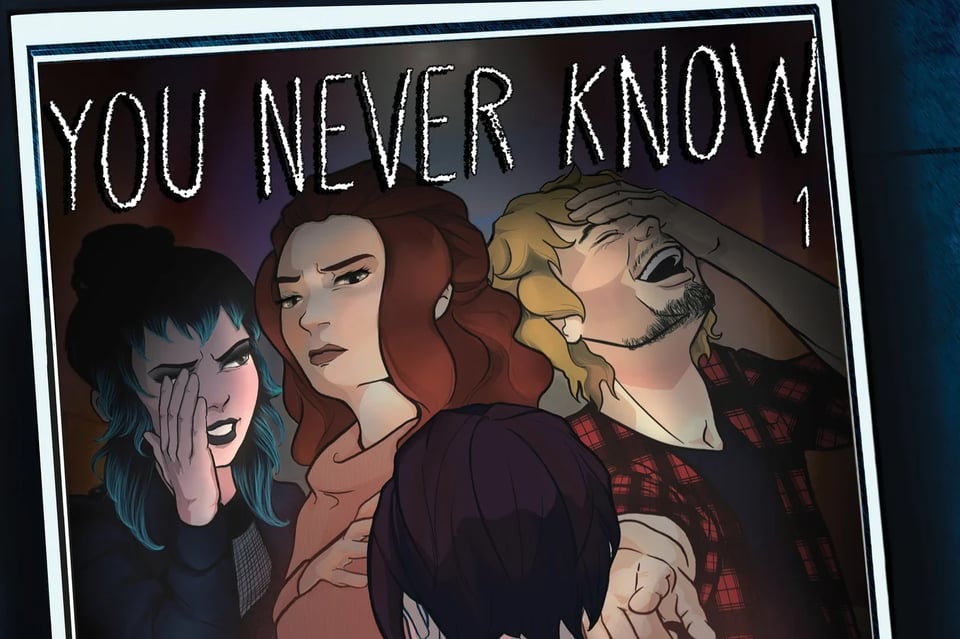 cover of you never know #1