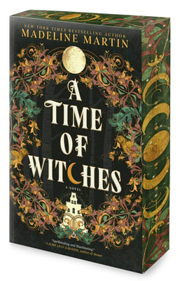 book cover for A Time of Witches by Madeline Martin