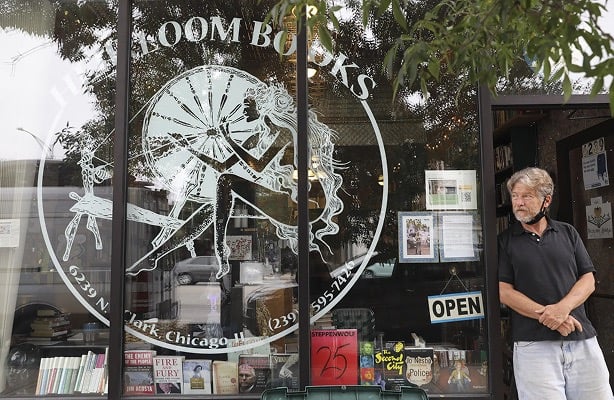 Exterior photo of the bookstore