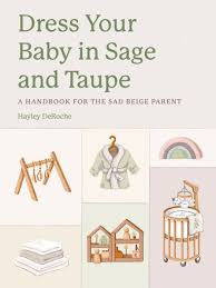 Dress your baby in sage and taupe